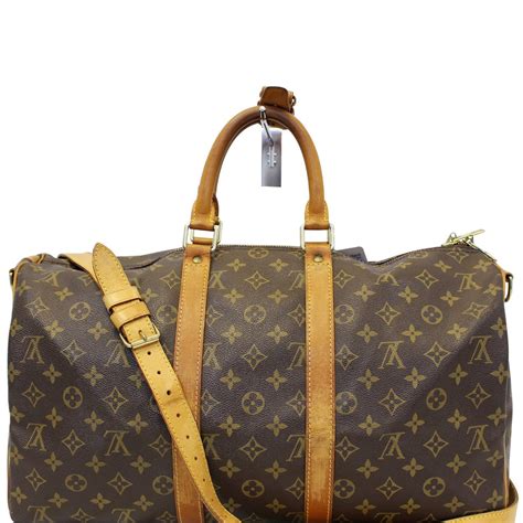 brown louis vuitton duffle bag|louis vuitton duffle bag monogram.